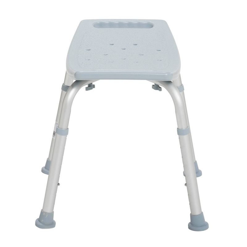 Drive Medical Bathroom Safety Shower Tub Bench Chair, Gray, 4 of 7