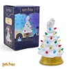 Ukonic Harry Potter Hedwig Light-Up Ceramic Christmas Tree | 6 Inches Tall - 2 of 4