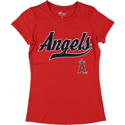 G-III Sports Womens Los Angeles Angels Graphic T-Shirt