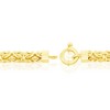 Links of Italy Sterling Silver Classic Byzantine Necklace  - Available Colors: Gold, Silver - 2 of 3