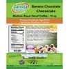Larissa Veronica Banana Chocolate Cheesecake Medium Roast Decaf Coffee (Gourmet, Naturally Flavored, Whole Coffee Beans) (16 oz, ZIN: 566266) - 2 of 4