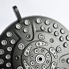 PAGED Fixed Shower Head High-Pressure Rain Shower Head with Spray Modes, Adjustable Swivel Ball Joint for Bathroom, Silver+Gray - 2 of 4