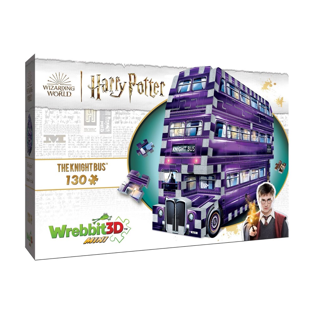 Photos - Jigsaw Puzzle / Mosaic Harry Potter Collection - The Knight Bus Mini 3D Puzzle 130pc