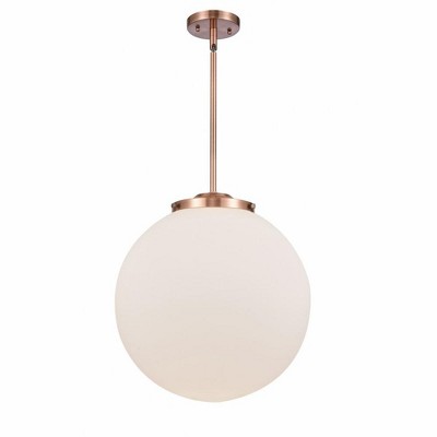 Beacon - 1 Light Pendant In Industrial Style-17 Inches Tall and 16 Inches Wide