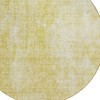 Gold Wheat And Ivory Abstract Washable Indoor Outdoor Area Rug - 4 of 4