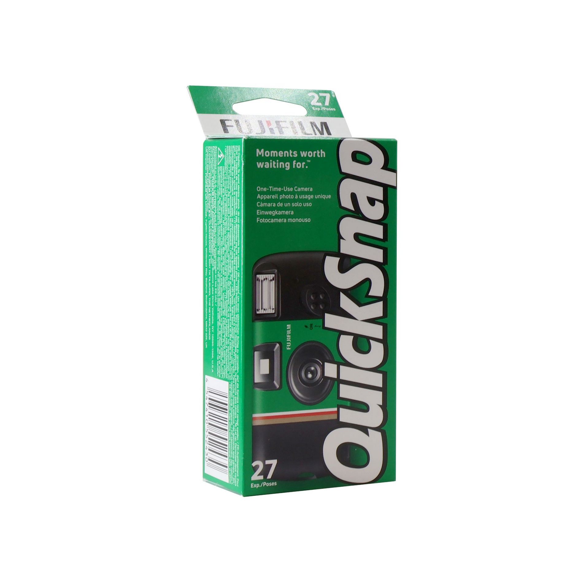 Fujifilm QuickSnap Flash 400 One-Time-Use Disposable Camera (27 Exposures)