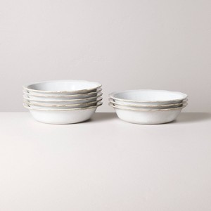 Set of 8 Carved Edge Pasta/Grain Bowls - Hearth & Hand™ with Magnolia - 1 of 4