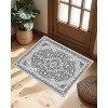Washable Area Rug for Living Room, Bedroom, Dining, Vintage, Non-Slip, Stain-Resistant - 2 of 4