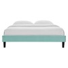 Modway Reign Full Performance Velvet Platform Bed Frame - 3 of 4