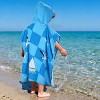 Tirrinia Kids 100% Cotton Beach Towel, Surf Beach Bath Swim Hooded Towels for Girls Toddler Gift, 24 by 52-inch - 2 of 4