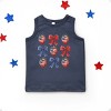The Juniper Shop Coquette Bows And USA Strawberries Toddler Tank - 2 of 4