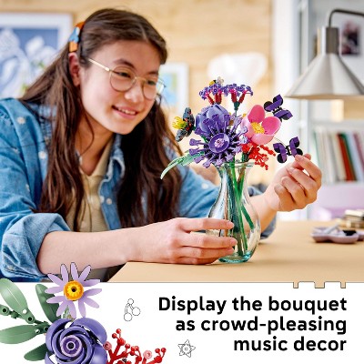 Детские конструкторы LEGO Botanicals & Editions Olivia Rodrigo’s Flower Bouquet 11507 — фото 5