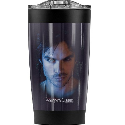 Vampire Diaries Damon Steel Tumbler 20oz Coffee Travel Mug