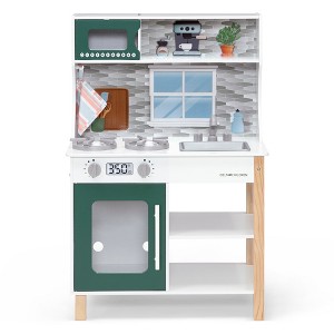 Delta Children Realistic Little Chef Play Kitchen with 15 Accessories - 1 of 4