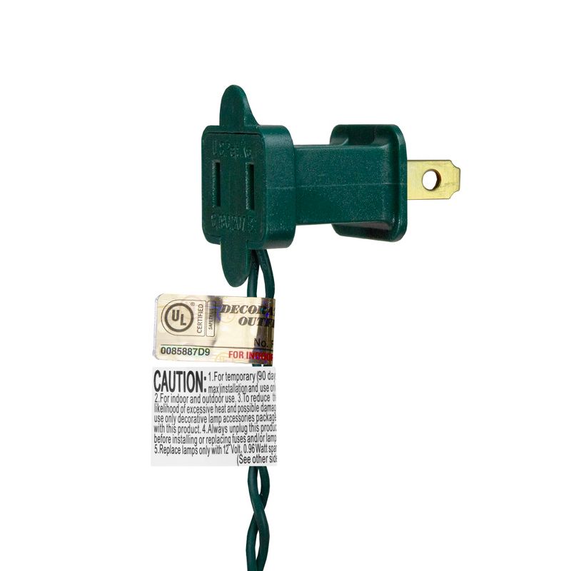 Northlight 200 Multi-Color LED Mini Christmas Lights, 49ft Green Wire, 3 of 4