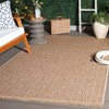 Retreat RTE252 Power Loomed UV Resistant, Stain Resistant, Non-Shedding Indoor/Outdoor Rugs - Safavieh - 2 of 4
