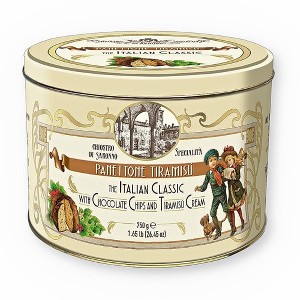 Chiostro di Saronno TIRAMISU Panettone Italian Classic Gift Tin 26.5 Oz. (750 G.) - 1 of 4