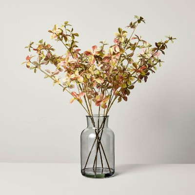 24" Faux Rusted Quince Leaf Fall Arrangement - Hearth & Hand™ with Magnolia