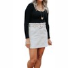 Women's Put it in the Bag Skirt - SHE + SKY - 2 of 3