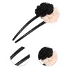 Unique Bargains Women's Begonia Flower U-Shaped Hair Pins 5.12"x1.97" 1 Pc - 3 of 3