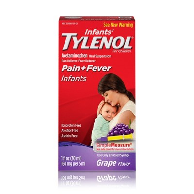 Infants Tylenol Pain Reliever Fever