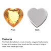 Unique Bargains Acrylic Flat Back Heart DIY Crafting Decor Jewelry Rhinestone 20 Pcs - 4 of 4