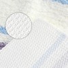 Unique Bargains 2 Pcs Striped Pattern Soft Absorbent Non-Slip Bath Mats Machine Washable - 4 of 4