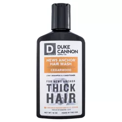 Duke Cannon Supply Co. News Anchor 2-in-1 Hair Wash Cedarwood - 10oz