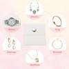 Unique Bargains Velvet Portable Earrings Bracelets Snap Button Jewelry Storage Bag 12 Pcs - 4 of 4