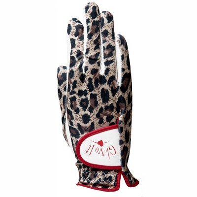 Glove It Women's Leopard Golf Glove, Right Hand, Medium