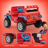 12V Jeep - Paw Patrol Kids Ride‑On Car with LED Lights & 12V Battery - 3 of 4