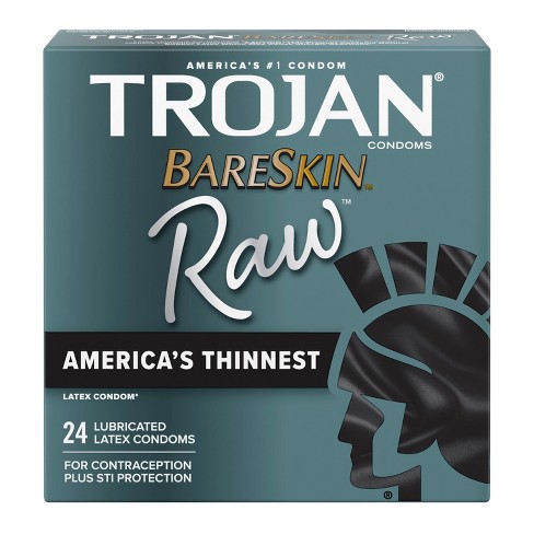 Trojan Ultra Thin For Ultra- Sensitivity Lubricated Condoms - 36ct : Target