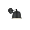 Elegant Lighting Nota 1 light black Wall Sconce - 4 of 4