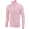 Lars Amadeus Men's Slim Fit Long Sleeve Pullover Solid Turtleneck Sweater - 2 of 4