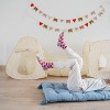 3 Sprouts Kids Recycled Fabric 3-in-1 Play Tent & Tunnel Set - Terrazzo Beige - 4 of 4