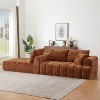 Dolonm Chenier L-shaped Combination Sofa with Side Lounge Chair,Compression Boneless Sofa,No Assembly Required,for Living Room,Bedroom - 3 of 4