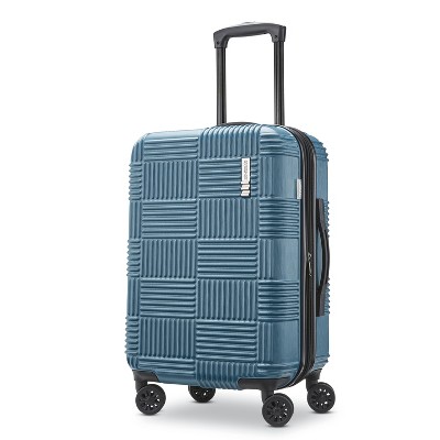 American tourister cheap checkered hardside