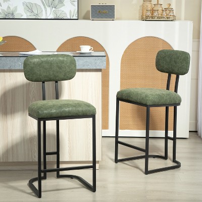 Finnhomy Counter Height 26" Bar Stools Set of 2