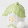 Light Up Ceramic Cabbage Easter House Green - Spritz™ - 3 of 3