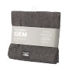 BergHOFF GEM 100% Cotton 2Pc Placemat Set, Black Denim Look, Grey - 4 of 4
