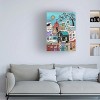Trademark Fine Art -Karla Gerard 'Winter City' Canvas Art - 2 of 4