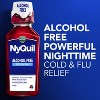 Vicks NyQuil Cold & Flu Liquid, Berry Flavor, Nighttime Relief, 12 fl oz - 3 of 4