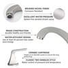 Gulches Widespread 2 Handles Bathroom Faucet with Pop Up Sink Drain Brushed Nickel - 4 of 4