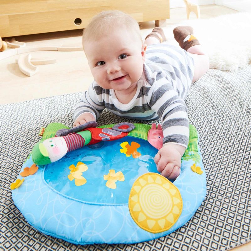 HABA On the Farm Tummy Time Water Play Mat, 3 of 5
