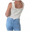 Women's Carleigh Crochet Cropped Top - MIOU MUSE - 3 of 3