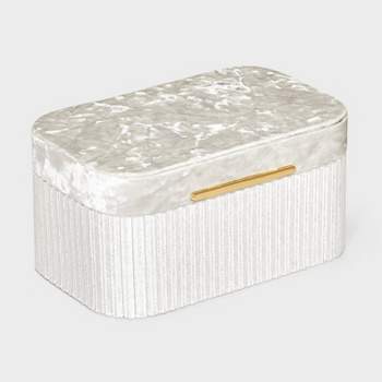 Large Acrylic Drawers Organizer Jewelry Box- A New Day™ Iridescent : Target