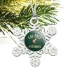 Cal Poly Mustangs Logo Metal Snowflake Christmas Tree Holiday Ornament - 2 of 3