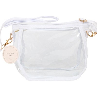 Horizon Group Clear White Plastic Stadium Bag