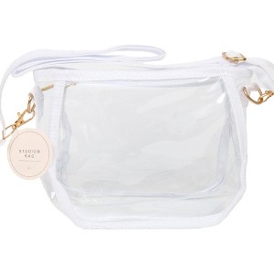Horizon Group Clear White Plastic Stadium Bag - 1 of 4