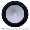 Wet Sounds Revo8fa-b Black Free Air 8" Subwoofer (ea), No Grille 200 ...